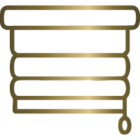Roman blinds icon