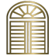 Shaped shutters icon