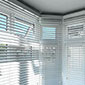 Venetian blinds in home office